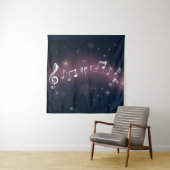 Muziekpatroon Wandkleed (In situ)