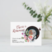 Muziekpensioen Uitnodigingskaart voor feestje Uitnodiging Briefkaart (Staand voorkant)