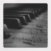 Muziekpiano Toetsen Labels (Design 2)