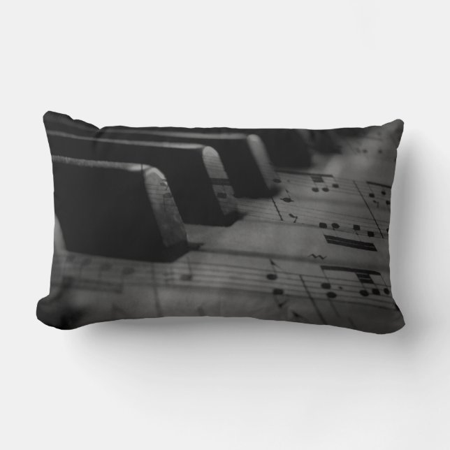 Muziekpianotoetsen Kussen (Voorkant)