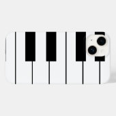 Muziekpiansleutels Case-Mate iPhone Case (Achterkant (horizontaal))