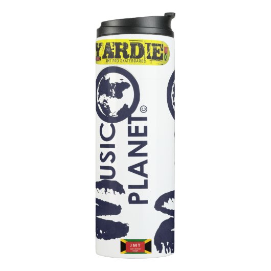 MUZIEKPLANEET. Thermosbeker (Gedraaid links)