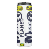 MUZIEKPLANEET. Thermosbeker (Achterkant)