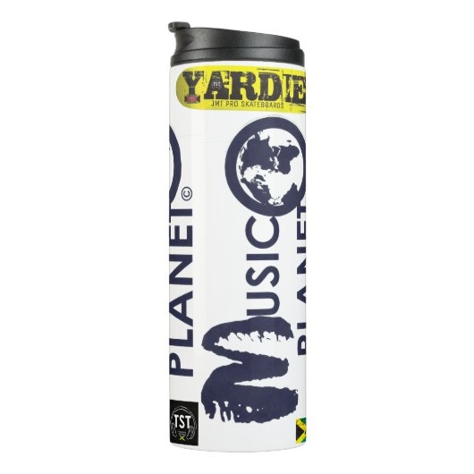 MUZIEKPLANEET. Thermosbeker (Geroteerd rechts)