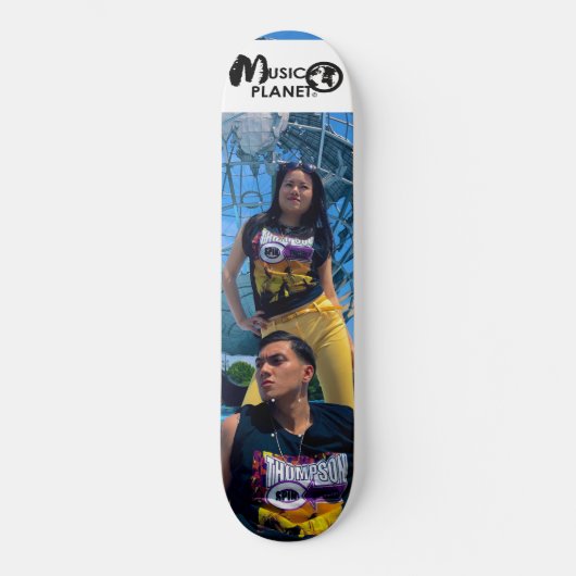 MUZIEKPLANET/TST-skateboard Persoonlijk Skateboard (Voorkant)