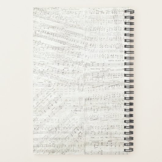 Muziekplanner Planner (Achterkant)