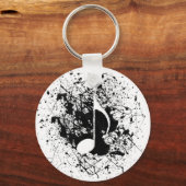 Muziekplatform Sleutelhanger (Voorkant)