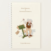 Muziekpraktijken en prestatieschema op maat planner (Voorkant)