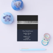 Muziekprestaties in de Piano Overweging Flyer (Enkel)