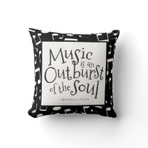 Muziekprijsopgave — Sierkussen leveren — cadeau
