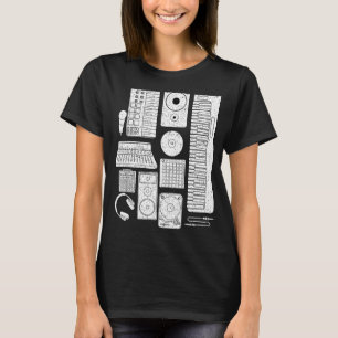 Muziekproducent Elektronisch Instrument Composer M T-shirt