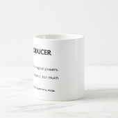 Muziekproducent en Audio Engineer Productie Koffiemok (Center)