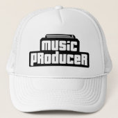  muziekproducent trucker pet (Voorkant)