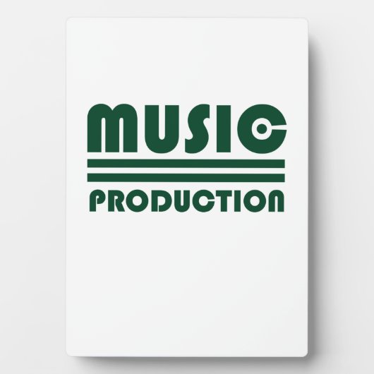 Muziekproductie Fotoplaat (voorkant)