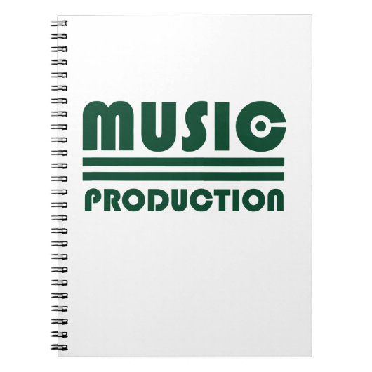 Muziekproductie Notitieboek (Voorkant)