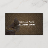  muziekproductie opnamestudio visitekaartje (Voorkant)