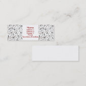 Muziekprofielkaart Mini Visitekaartje (Voorkant / Achterkant)