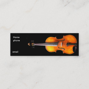 Muziekprofielkaart van Leslie Harlow Mini Visitekaartje