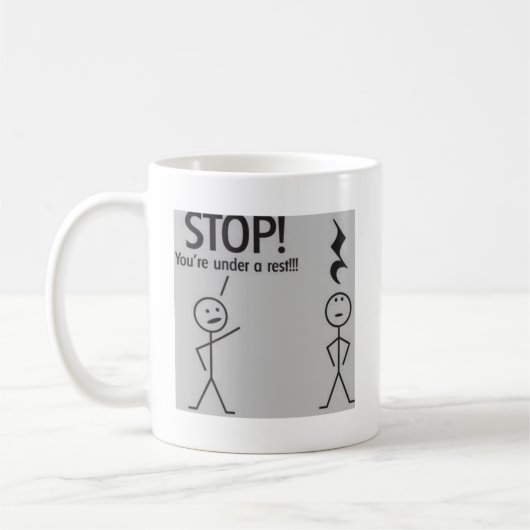 Muziekpuns Koffiemok (Links)