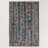 muziekpuzzel voor middenvellen legpuzzel (Verticaal)