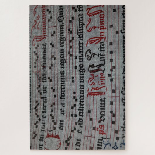 muziekpuzzel voor middenvellen legpuzzel (Verticaal)