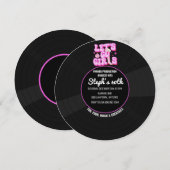 Muziekrecord | Leuke muziek | Boho Westers Kaart (Voorkant / Achterkant)