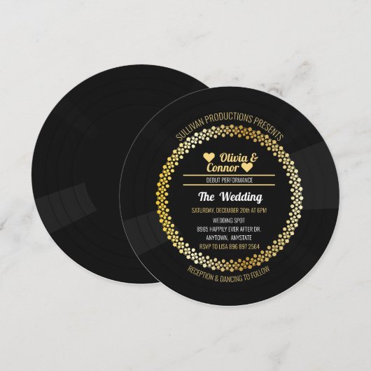 Muziekrecord | Uitnodiging voor weddenschappen (Voorkant / Achterkant)