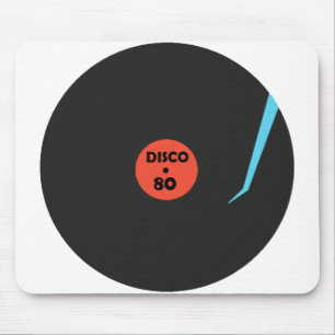 Muziekrecord voor Disco-Muismat herstellen Muismat