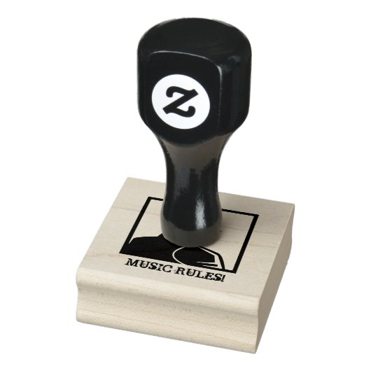 Muziekregels Rubberstempel (Stempel)
