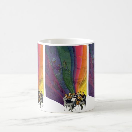 Muziekregenboog uit het verleden, Victoriaans paar Koffiemok (Center)