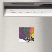  muziekregenboog, Victoriaans paardendansen Magneet (Insitu (Vaatwasser))