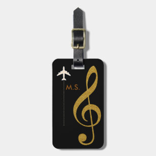 muziekreis bagagelabel