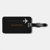 muziekreis bagagelabel (Achterkant horizontaal)