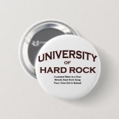 muziekrots ronde button 5,7 cm (Voorkant /achterkant)