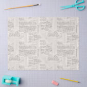 Muzieksamenstelling  collage tissuepapier (Craft)