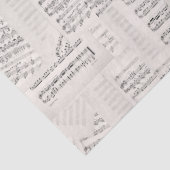 Muzieksamenstelling  collage tissuepapier (Detail)