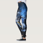 Muzieksaxofone met octopus leggings (Links)