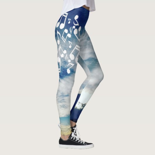 Muziekscènes Leggings (Rechts)