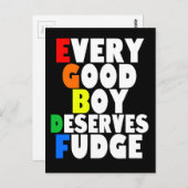 Muziekschaal in regenboog briefkaart (Voorkant / Achterkant)