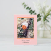 Muziekschool, Afstuderen Kaart (Staand voorkant)