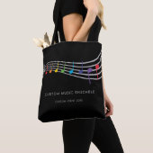 Muziekschool Evenement Kinderen Rainbow Choir Tote Bag (Dichtbij)