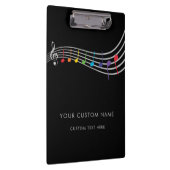 Muziekschool Kinderen Regenboog Koor Leraar Klembord (Rechts)