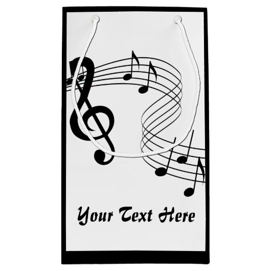 Muziekscore Klein cadeautje Klein Cadeauzakje (Achterkant)