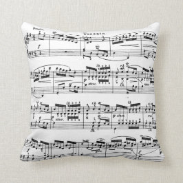 Muziekscore Pillow 2 Kussen