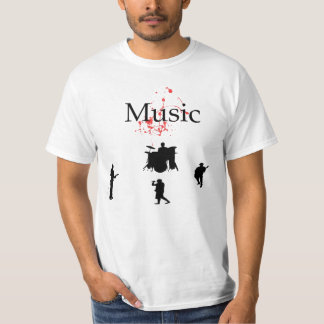 muziekshirt t-shirt