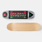 muziekskateboard persoonlijk skateboard (Horizontaal)