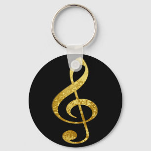 muzieksleutel sleutelhanger