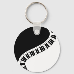 MuziekSleutelhanger voor piano-toetsenbord Sleutelhanger