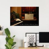 Muzieksleutels openen alle harten poster (Thuiskantoor)