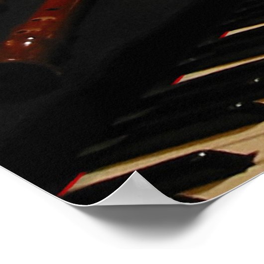 Muzieksleutels openen alle harten poster (Hoek)